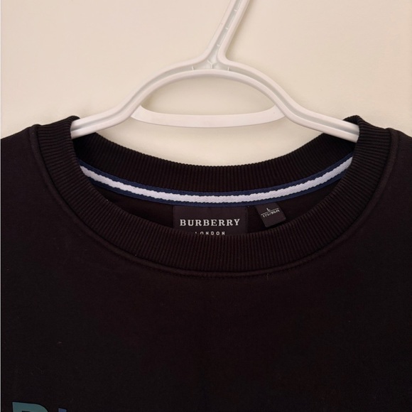 Burberry Black Crewneck Sweater - Picture 3 of 4